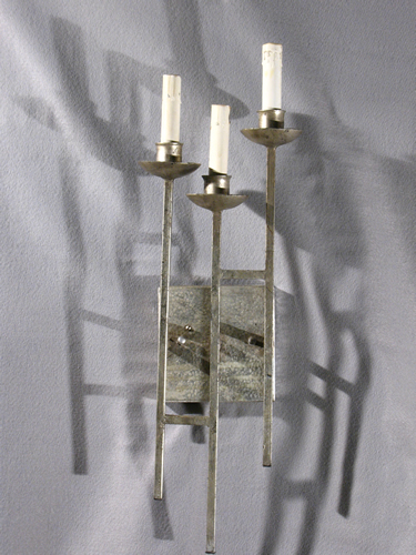 Pair of Mid Century Moderne Sconce